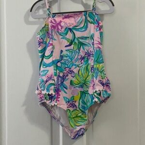 Lilly Pulitzer Floral One-Piece Swimsuit